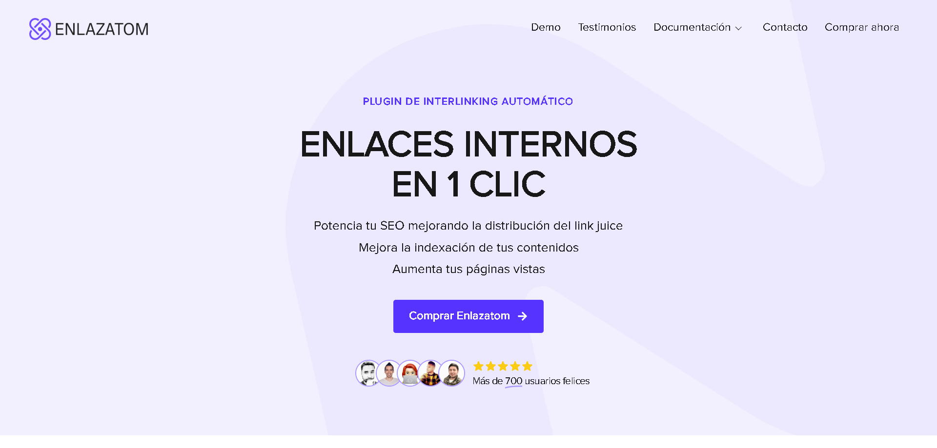 Pantalla de inicio de sesión de Enlazatom