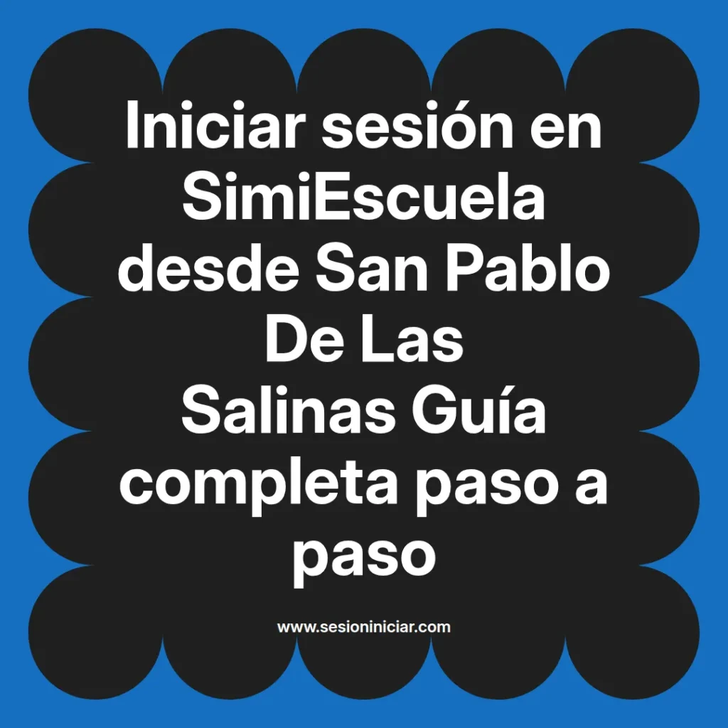 {simiescuela(termino)} en SimiEscuela desde {simiescuela(ciudad)} Guía completa paso a paso